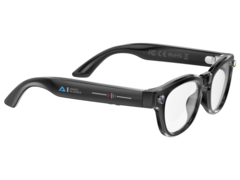 Las gafas inteligentes Rogbid (en la imagen) incorporan un flash LED específico para realizar instantáneas rápidas y grabaciones de vídeo breves. (Fuente de la imagen: Rogbid)