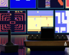 Una imagen de la consola Atari 2600 y el joystick CX40 en acción (fuente de la imagen: Atari)