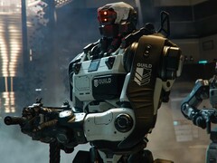 Un soldado robot de un gigante tecnológico global llamado The Guild en Black Ops 7. (Fuente de la imagen: Call of Duty blog)