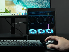 Una caja de 4,75 L con un sistema de refrigeración superior. (Fuente de la imagen: Kickstarter)