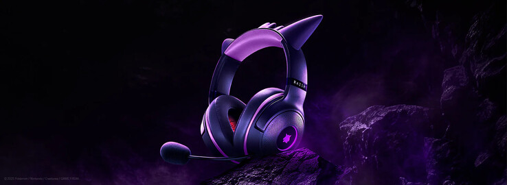 El Kraken Kitty V2 USB Edición Gengar se materializa. (Fuente: Razer)