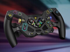 Render oficial del volante de fórmula VelocityOne F-RX de Turtle Beach. (Fuente de la imagen: Turtle Beach)