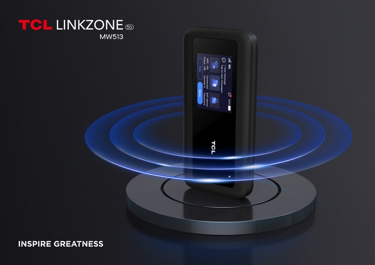 ...y LINKZONE 5G MW513. (Fuente: TCL)