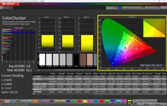 CalMAN ColorChecker calibrado
