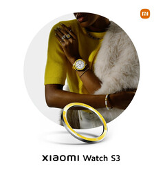 El Xiaomi Watch S3 llegará pronto a todo el mundo con su diseño de bisel intercambiable. (Fuente de la imagen: Amazon)