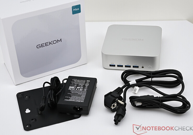 Volumen de suministro del Geekom A9 Max