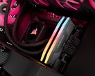 Se muestra la memoria RAM Corsair Vengeance RGB RS DDR5 en PC