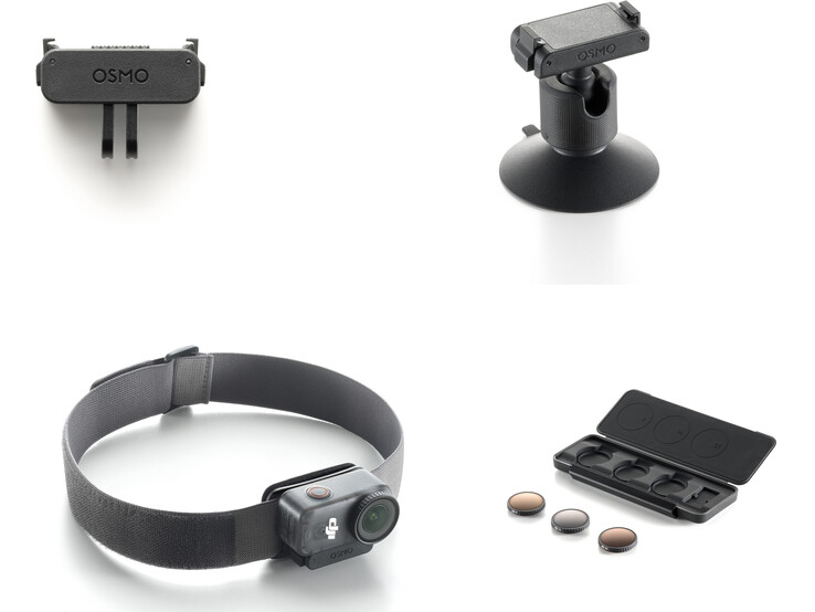 Accesorios del Osmo Nano (Fuente de la imagen: DJI)