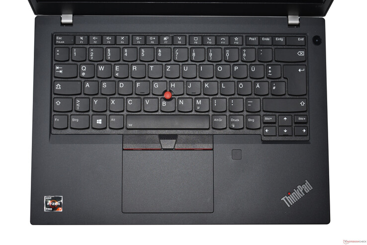 Área del teclado en el Lenovo ThinkPad L14 Gen 2