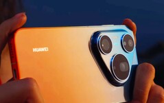 El Huawei Pura 90 Pro Max tiene un diseño llamativo con un degradado de colores.