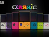 El Retroid Pocket Classic tiene un diseño que recuerda a la Game Boy Color. (Fuente de la imagen: GoRetroid)