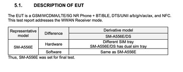 El Galaxy A55 se revela como otro smartphone con carga de 25W. (Fuente: FCC vía MySmartPrice)