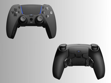 Parte delantera y trasera del mando de efecto Hall Scuf Reflex Pro (Fuente de la imagen: Scuf Gaming)