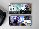 El Asus ROG Phone 8 tiene alrededor de un 7% de ventaja en ajustes gráficos "altos" (Fuente de la imagen: Dame Tech en YouTube)