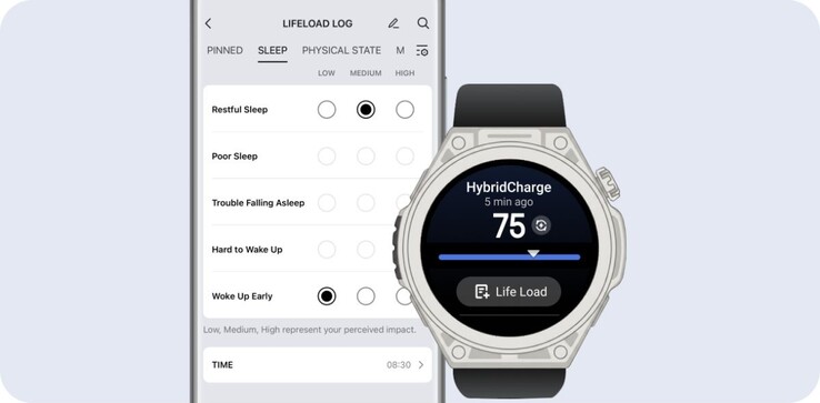 Zepp OS 6: Registro LifeLoad