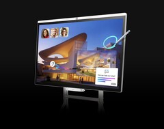 La BenQ CP05 tiene el aspecto de una pantalla colaborativa típica destinada al uso en oficina, con función táctil y disponible en tamaños de 55 y 75 pulgadas. 