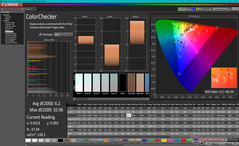 ColorChecker antes de la calibración