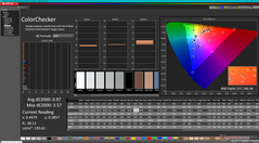 ColorChecker antes de la calibración