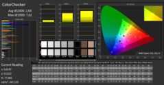 CalMAN - ColorChecker (calibrada)