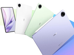 La Honor MagicPad 3 en sus tres colores de lanzamiento.