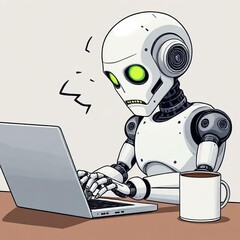 La Inteligencia Artificial es ahora responsable de algo más de la mitad de todo el contenido escrito en Internet. (Fuente de la imagen: Generador de imágenes DeepAI)