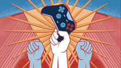 Una imagen gráfica para la manifestación «Save our Devs»