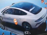 Una imagen filtrada del Xiaomi Car. (Fuente: Car News China)