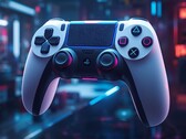 Se muestra una variante del mando DualSense de la PS5
