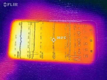 Mapa de calor frontal