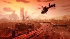 A diferencia de su predecesor, basado en Los Santos, los vídeos de juego filtrados sugieren que GTA 6 sí estará ambientado en Vice City (Imagen: Rockstar Games)