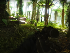 Ghost Recon Breakpoint con el mod de primera persona activado (fuente de la imagen: DEEF YT)