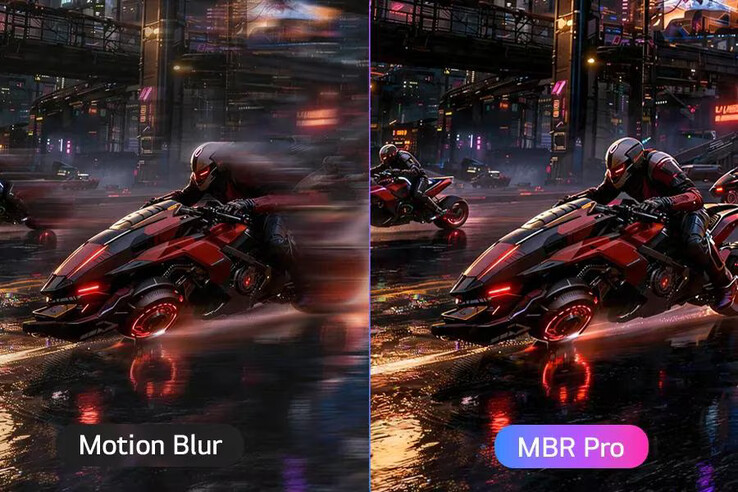 Motion Blur Reduction Pro está diseñado para que los objetos que se mueven rápidamente se vean más nítidos y sean más fáciles de seguir durante el juego.