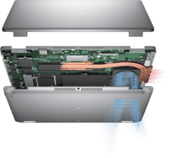 Latitude sistema de refrigeración 5440.