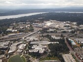 El campus de Microsoft en Redmond, Washington, donde los equipos se preparan para la puesta en marcha del martes de parches del 9 de junio.
