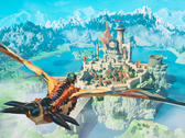 Material gráfico oficial de Monster Hunter Stories 3: Twisted Reflection.