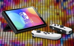 Es probable que la Nintendo Switch 2 venga en una variante OLED en algún momento de su ciclo de vida. (Fuente de la imagen: Nintendo/Samsung Display - editado)