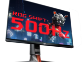 El Asus ROG Swift ofrece la friolera de 500 Hz de frecuencia de refresco con un panel E-TN 1080p. (Fuente de la imagen: Asus)