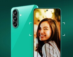 El Samsung Galaxy F70 Pro 5G está disponible en verde y negro.