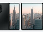 El Galaxy Z Fold3 será uno de los múltiples productos insignia Galaxy que Samsung lanzará este año. (Fuente de la imagen: Ben Geskin)