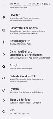 Análisis del smartphone Asus Zenfone 9