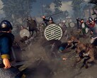 Una imagen en la que aparecen dos ejércitos de «A Total War Saga: Thrones of Britannia», actualmente a la venta en Steam.