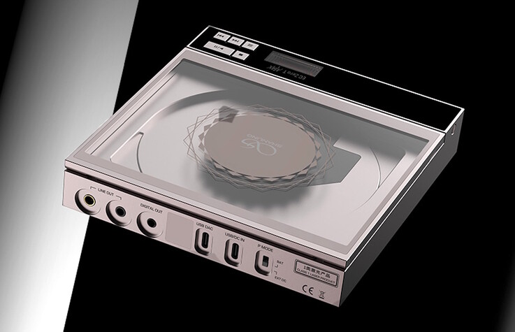 La parte trasera del reproductor de CD Shanling EC Zero T Max cuenta con múltiples conectores de salida para su integración en un sistema de cine en casa.