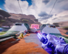 Una captura de pantalla del juego Splitgate 2 (fuente de la imagen: SteamDB)