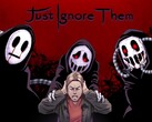 Imagen oficial del juego Just Ignore Them. (Fuente de la imagen: Nintendo)