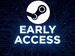 Se muestra el banner de acceso anticipado de Steam (Fuente de la imagen: Valve, con modificaciones)
