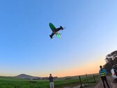 Una imagen del Peregreen 3 volando (Fuente de la imagen: Mike Bell; captura de pantalla recortada)