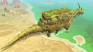 Una imagen que muestra a Onbu en The Wandering Village.