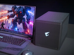 La Aorus RTX 5090 AI Box es actualmente la solución eGPU más potente que existe. (Fuente de la imagen: Gigabyte)