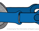 Impresión artística del aspecto actual de los auriculares de realidad mixta Apple a mitad de su desarrollo. (Imagen: The Information)