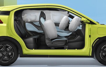 Los airbags del BYD Seagull fijan